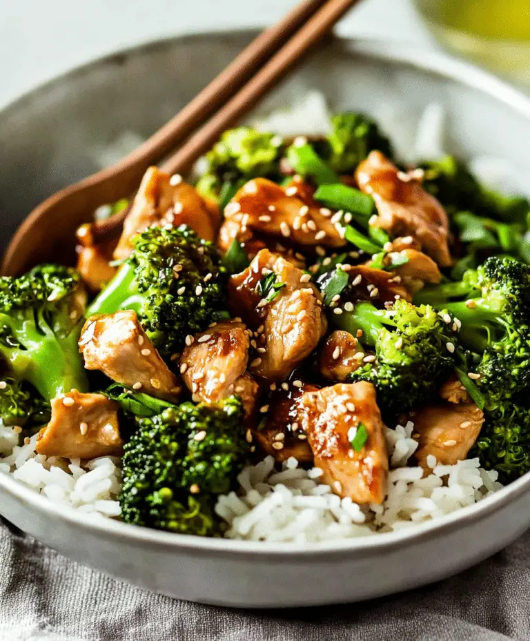 Healthy Chicken And Broccoli Stir Fry Recipe
